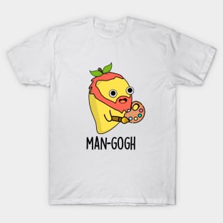 Man-gogh Cute Artist Mango Pun T-Shirt